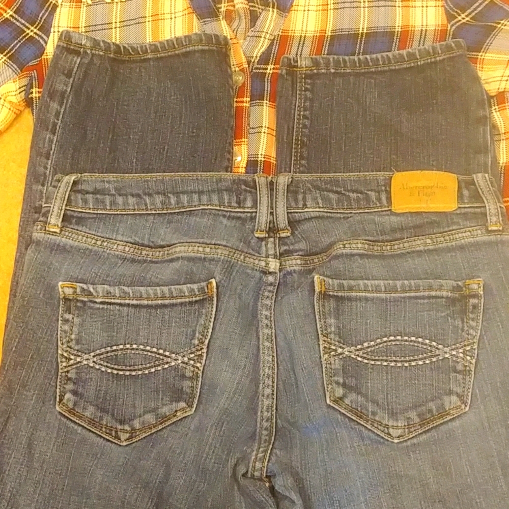 Abercrombie & Fitch Low Rise Stretch - Picture 3 of 3
